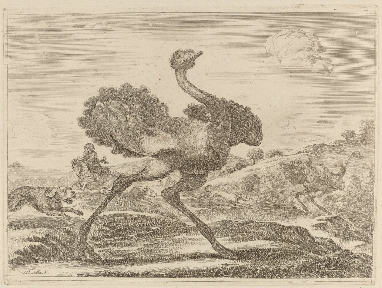 paisagem de Stefano della Bella