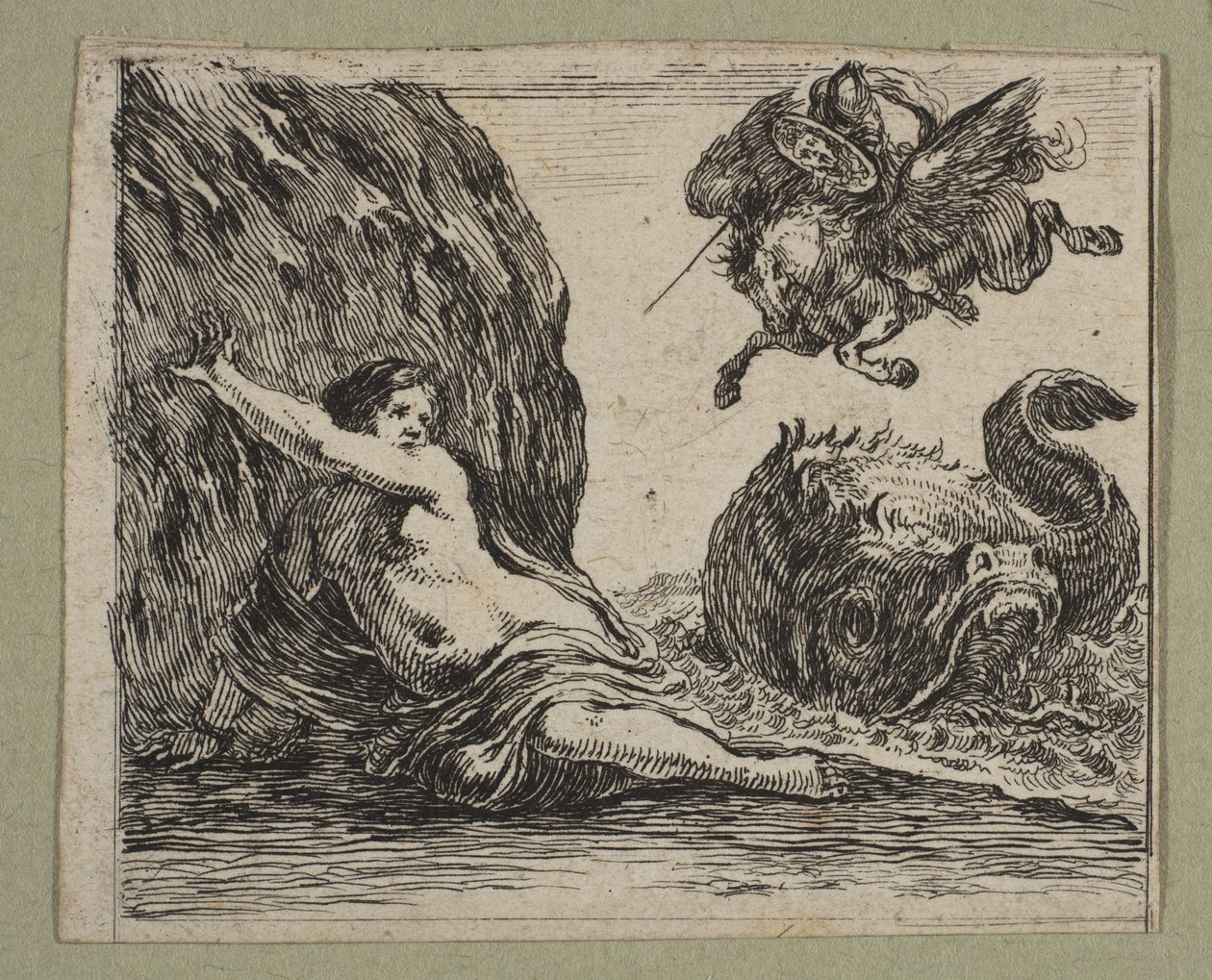 Perseu e Andrômeda, 1644. de Stefano della Bella