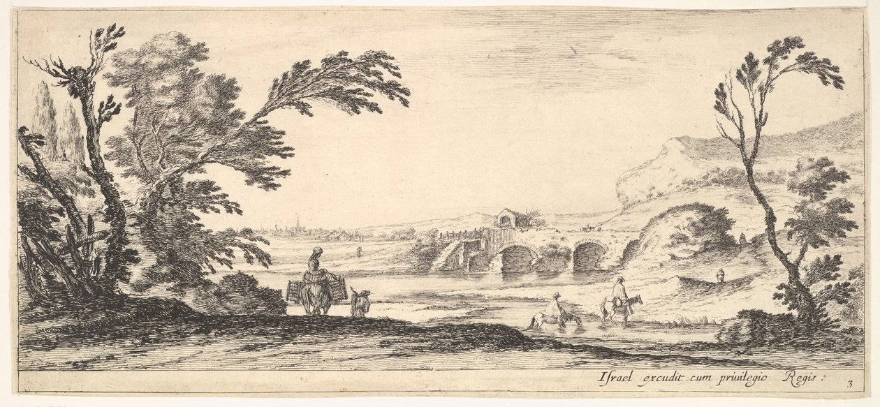 paisagem de Stefano della Bella