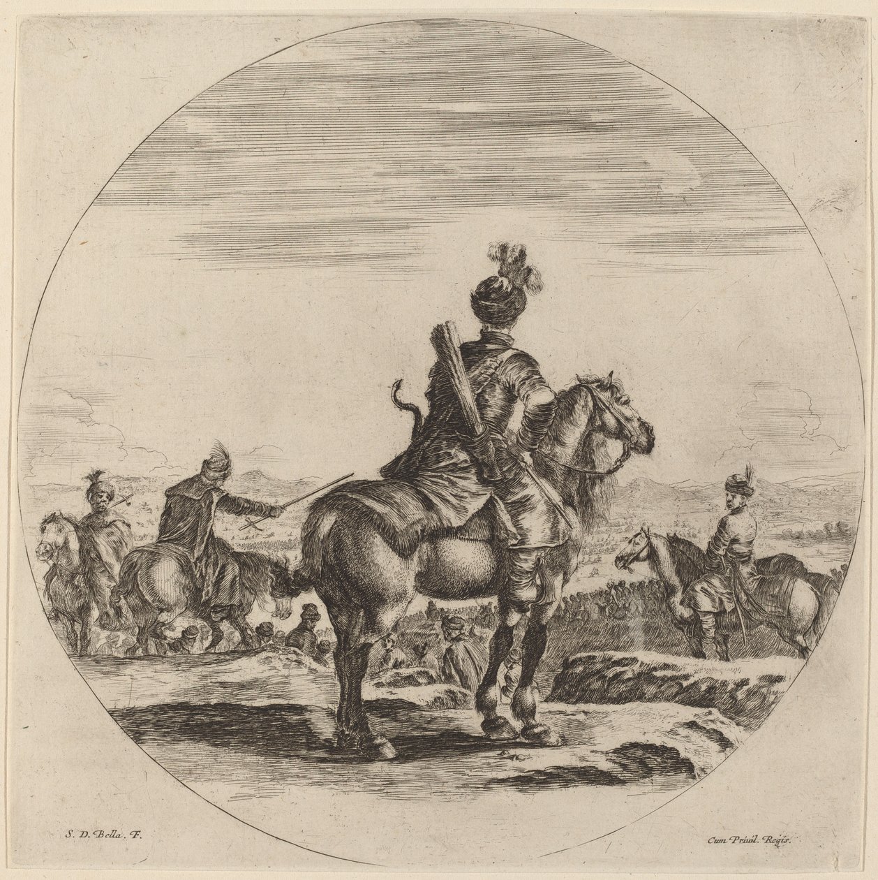 Cavalier Polonês de Stefano della Bella
