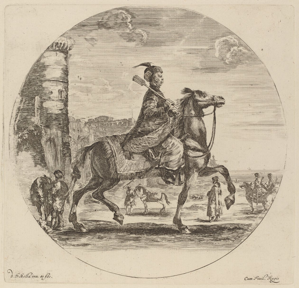 Cavalier Polonês de Stefano della Bella