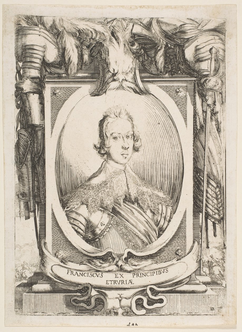 Retrato de Francesco de Medici, 1634. de Stefano della Bella