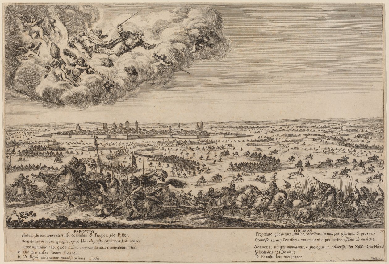 paisagem de Stefano della Bella