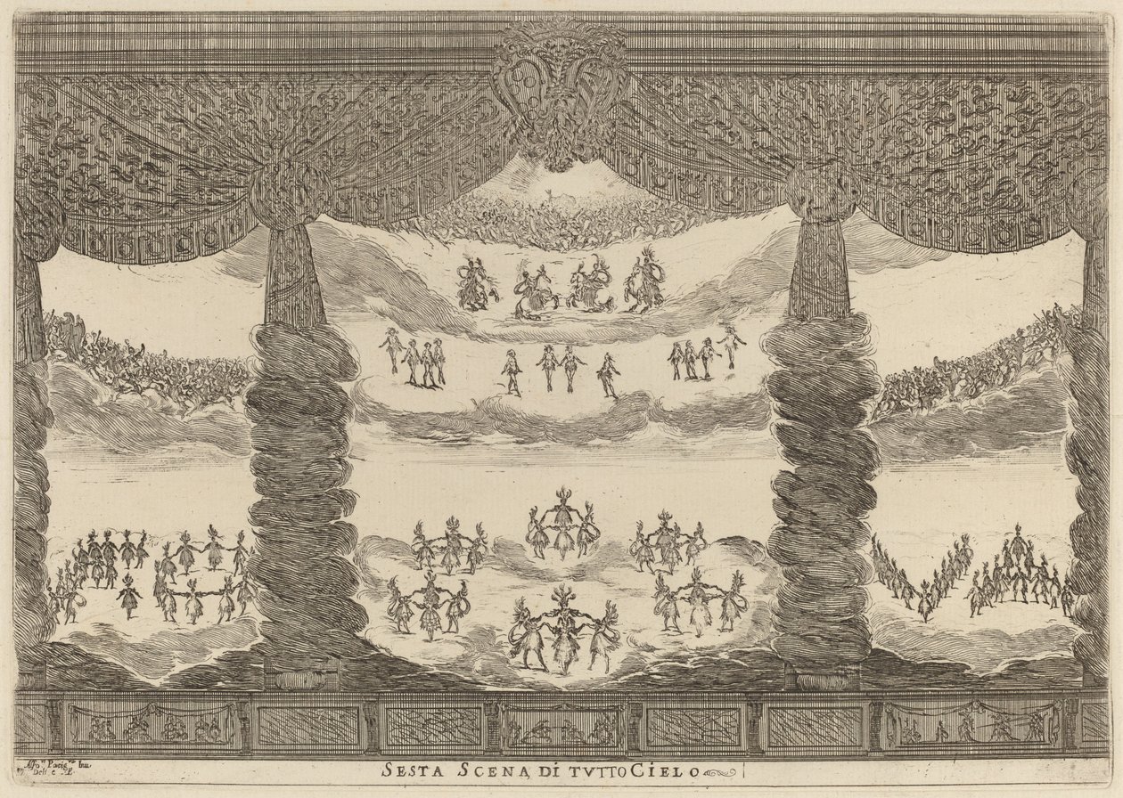 paisagem de Stefano della Bella