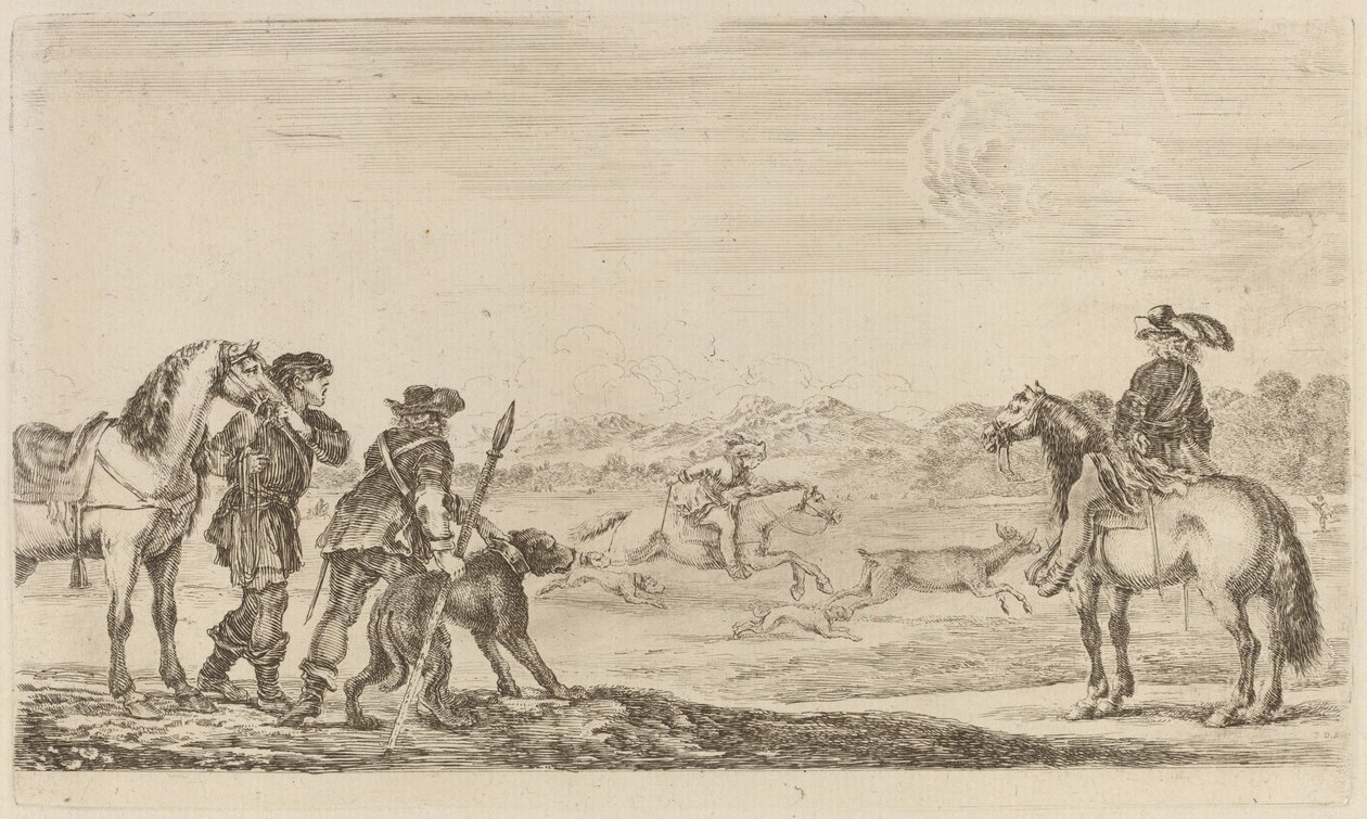 paisagem de Stefano della Bella