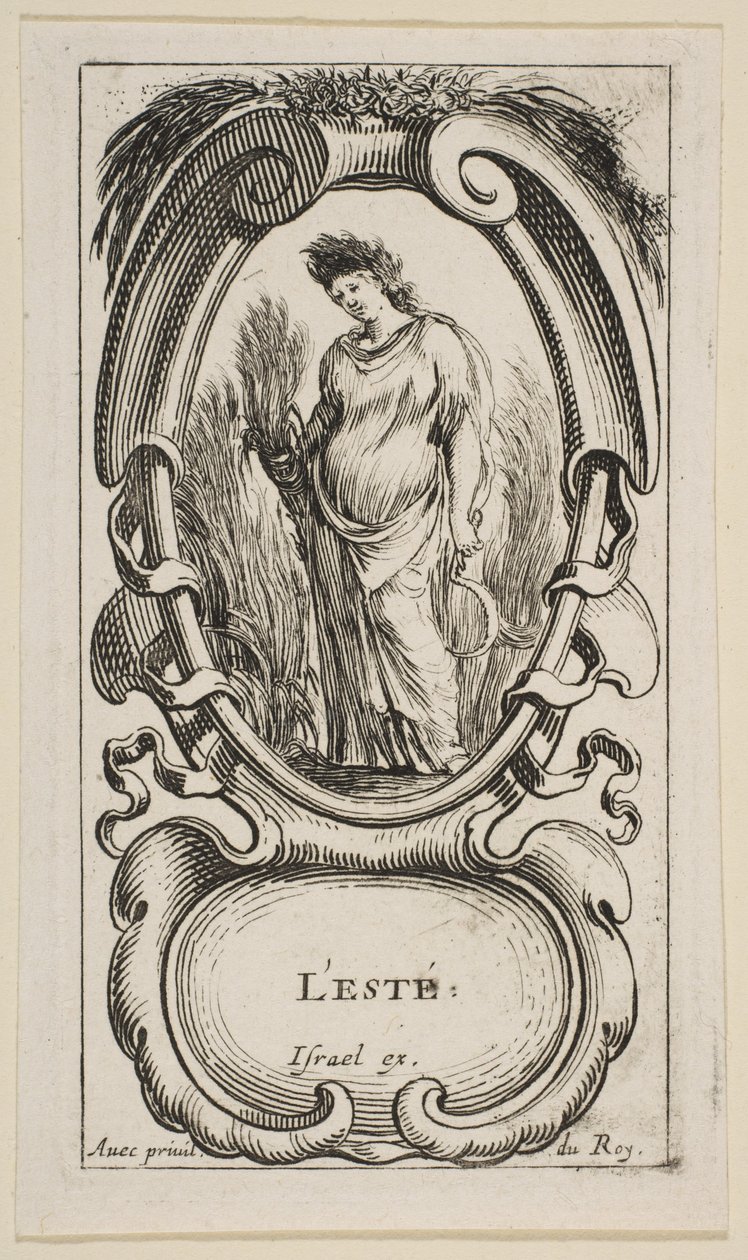 Summer LEté, de The Four Seasons, ca. 1641 de Stefano della Bella