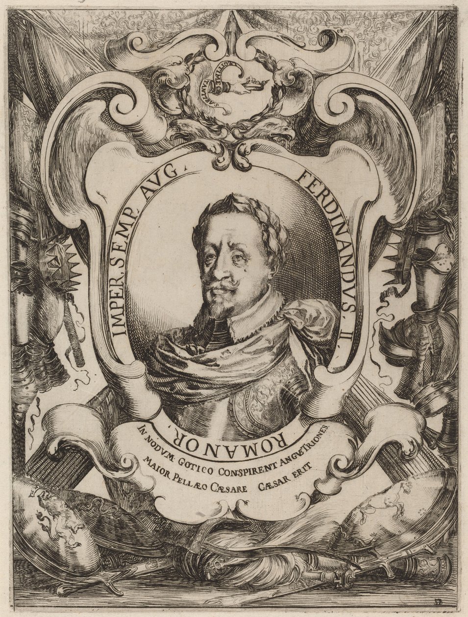 O imperador Fernando II, 1637. de Stefano della Bella