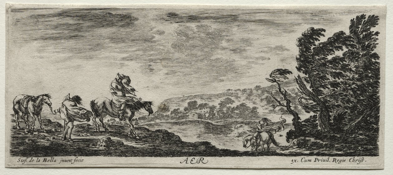 Os Quatro Elementos: Aer de Stefano della Bella
