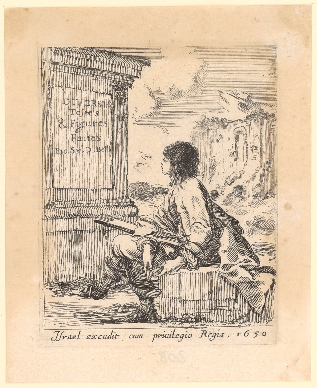 Página de título de Stefano della Bella