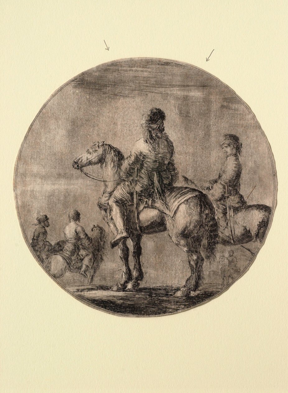 Dois cavaleiros polacos de Stefano della Bella