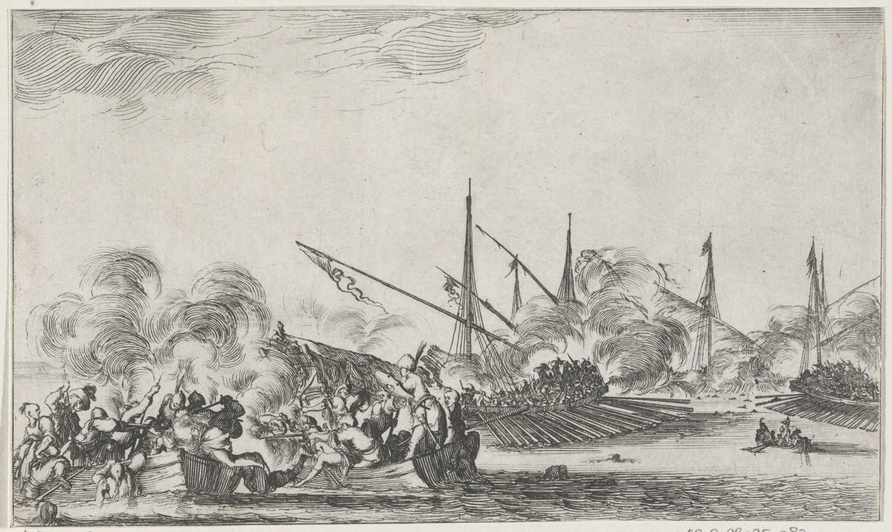 Batalha Naval
Desempenhos marítimos (título da série)
Suite de huit marines (título da série) de Stefano della Bella