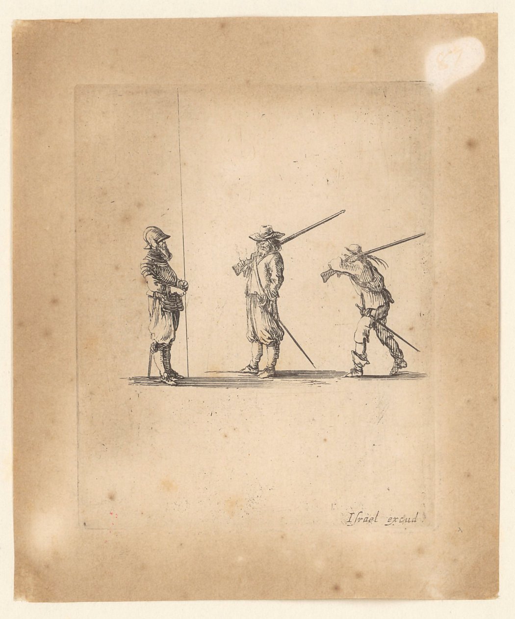 Dois mosqueteiros e um piqueiro de Stefano della Bella