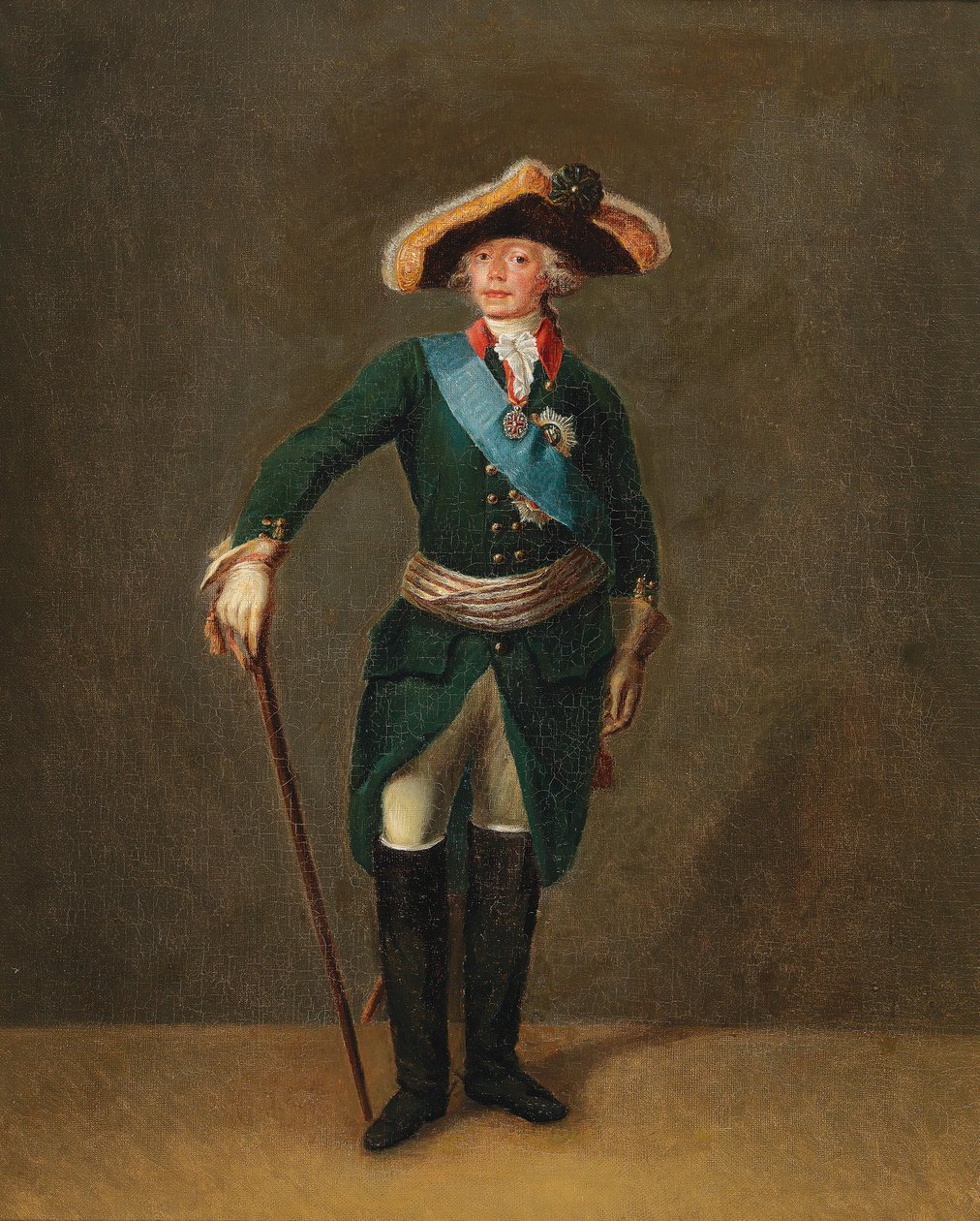 Retrato de Paul I de Stepan Semenovich Shchukin