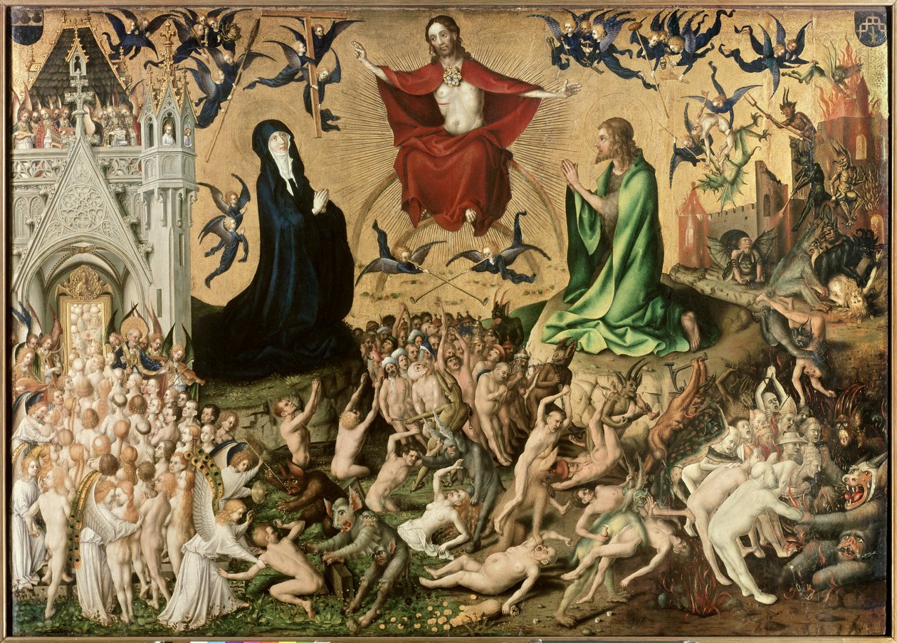 Juízo Final, c.1435 de Stephan Lochner