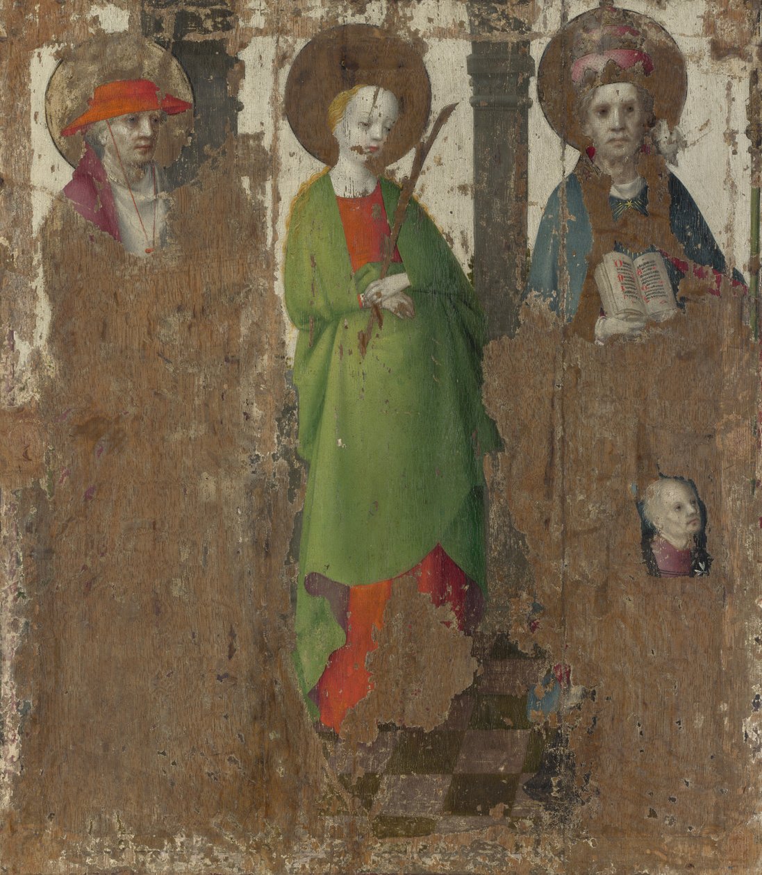 Três Santos, c. 1450 de Stephan Lochner