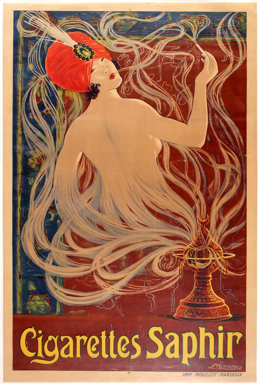 Cigarros de safira, 1910. de Stephano