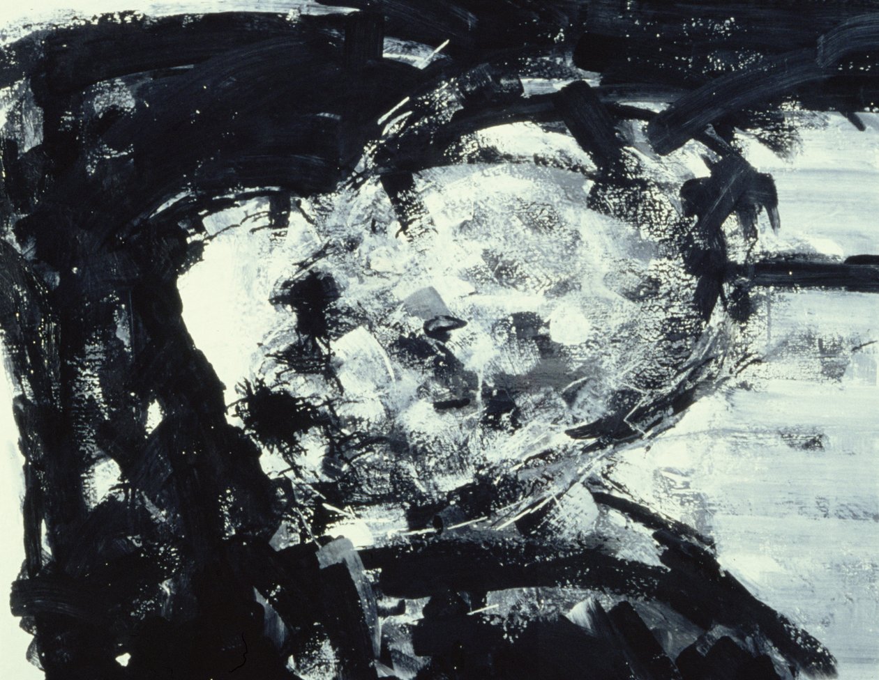 Kitaj com a mão na cabeça, 1995 de Stephen Finer
