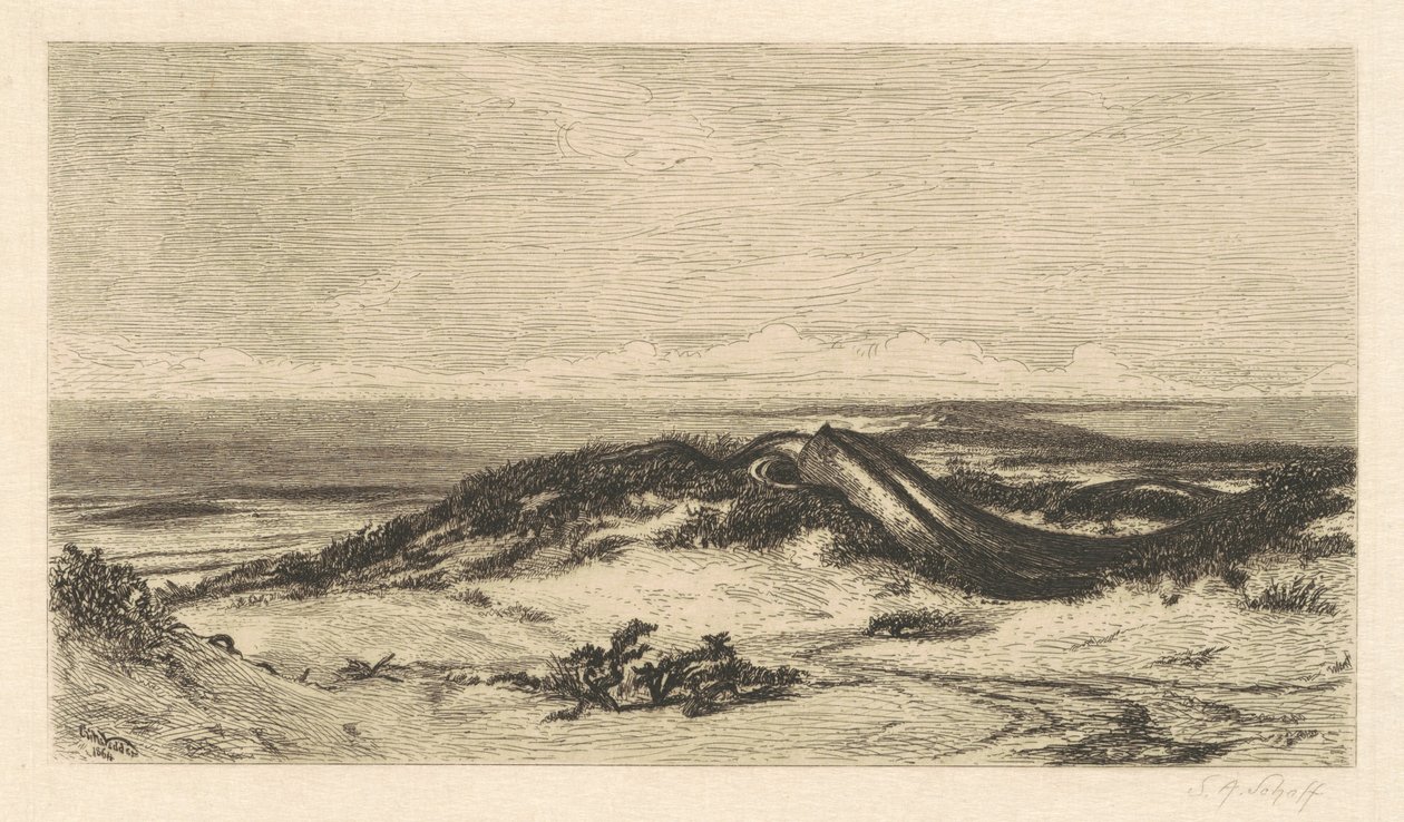 A Serpente do Mar de Stephen Alonzo Schoff, after Elihu Vedder