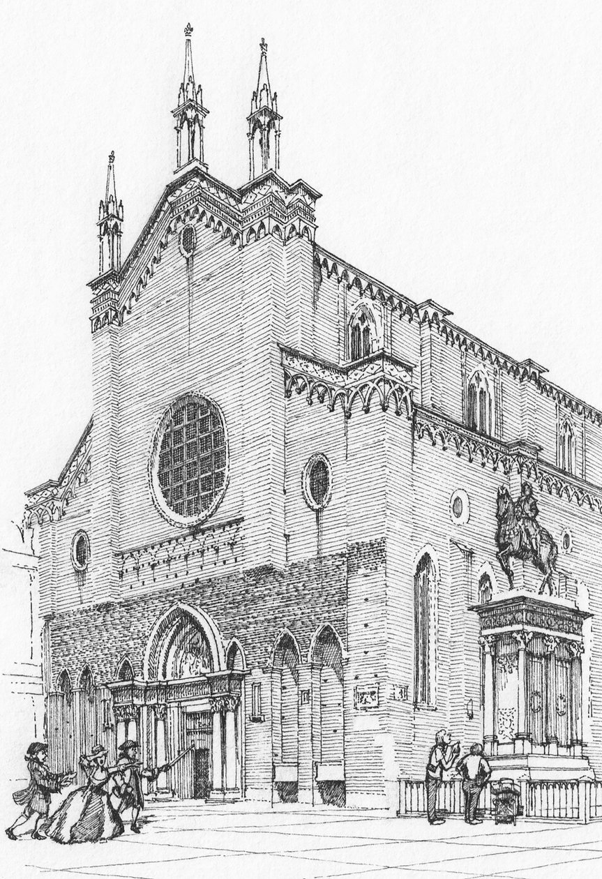 A Igreja dos Santos Zanipolo, Veneza de Stephen Conlin