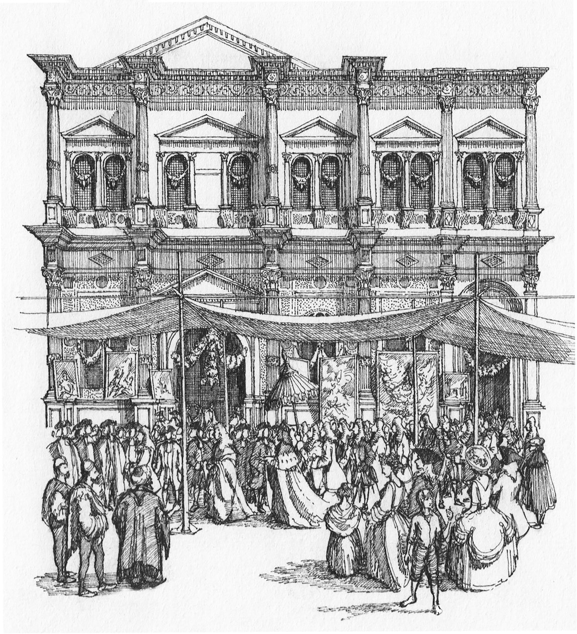 A Escola de San Rocco em 1735 de Stephen Conlin