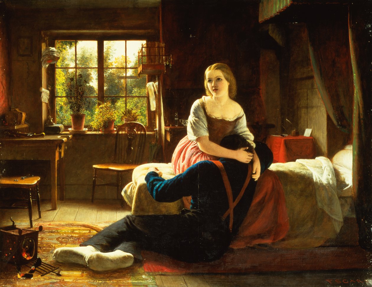 Consolação (óleo sobre tela) de Stephen Francis Cary