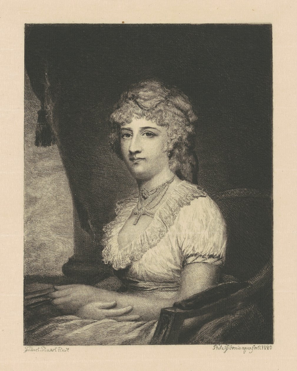 Sra. Phillip Nicklin (Julianna Chew) de Stephen James Ferris, after Gilbert Stuart