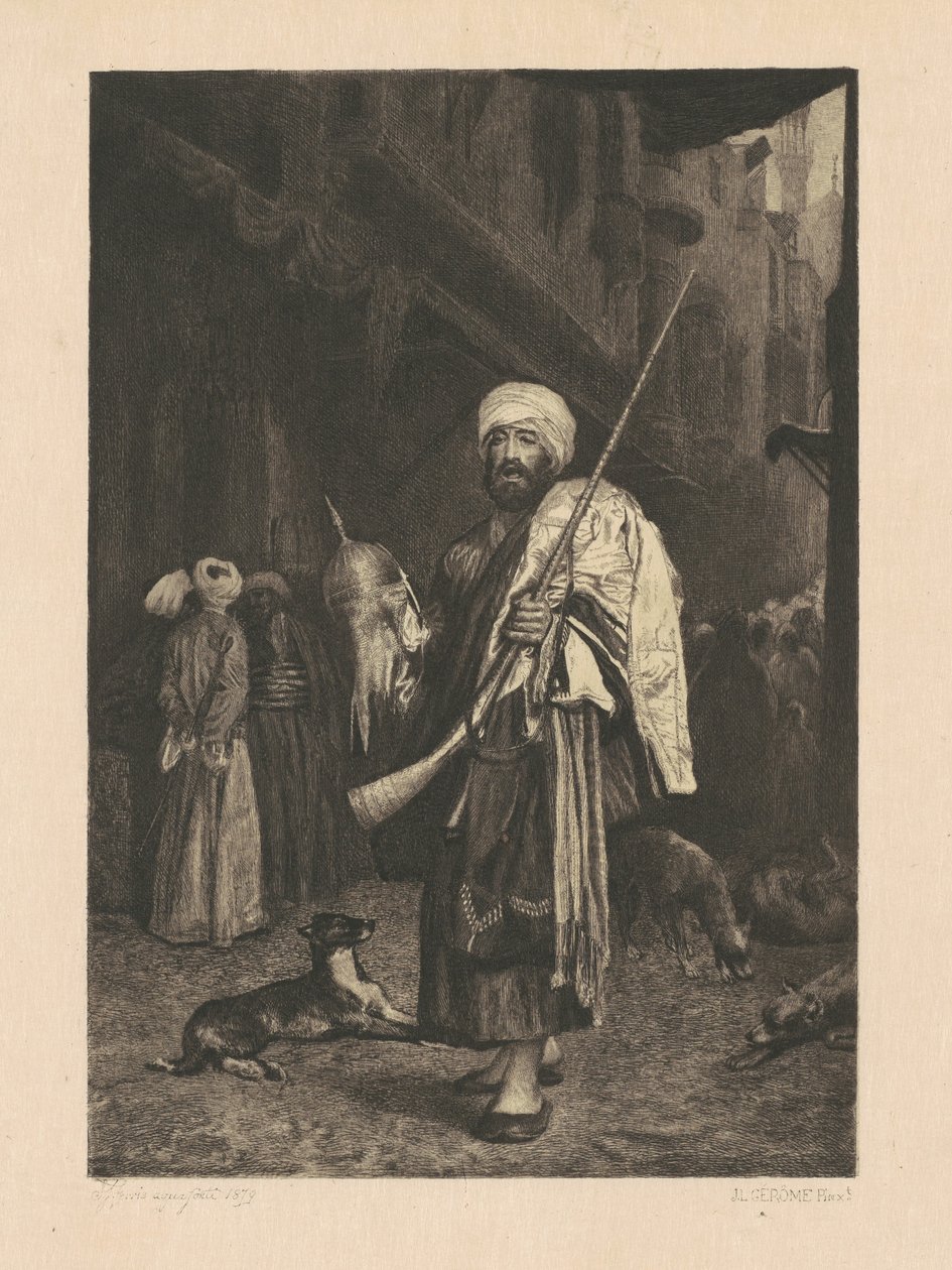 O Traficante de Roupas Velhas, Cairo de Stephen James Ferris, after Jean Léon Gérôme