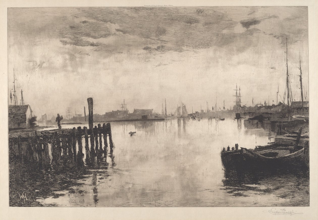 Porto de Gloucester de Stephen Parrish