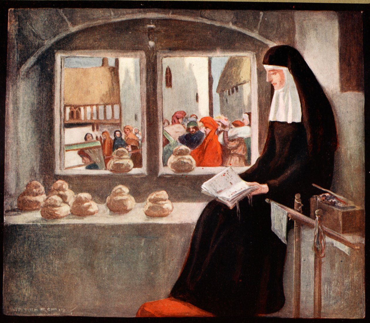 Lady Julian de Norwich, ilustração de 