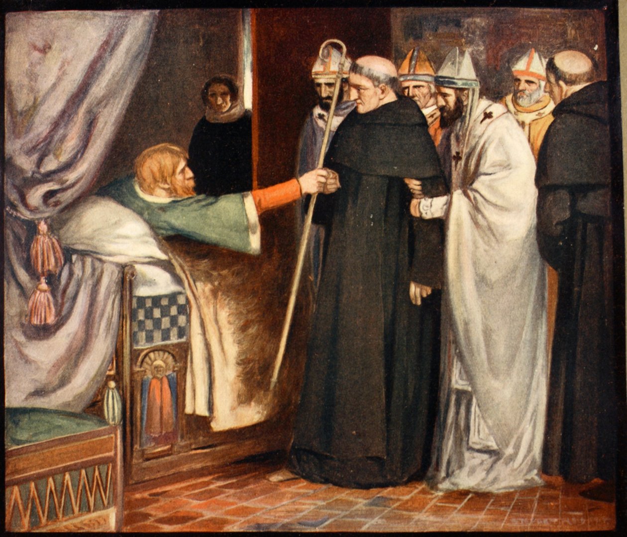 Santo Anselmo, ilustração de 