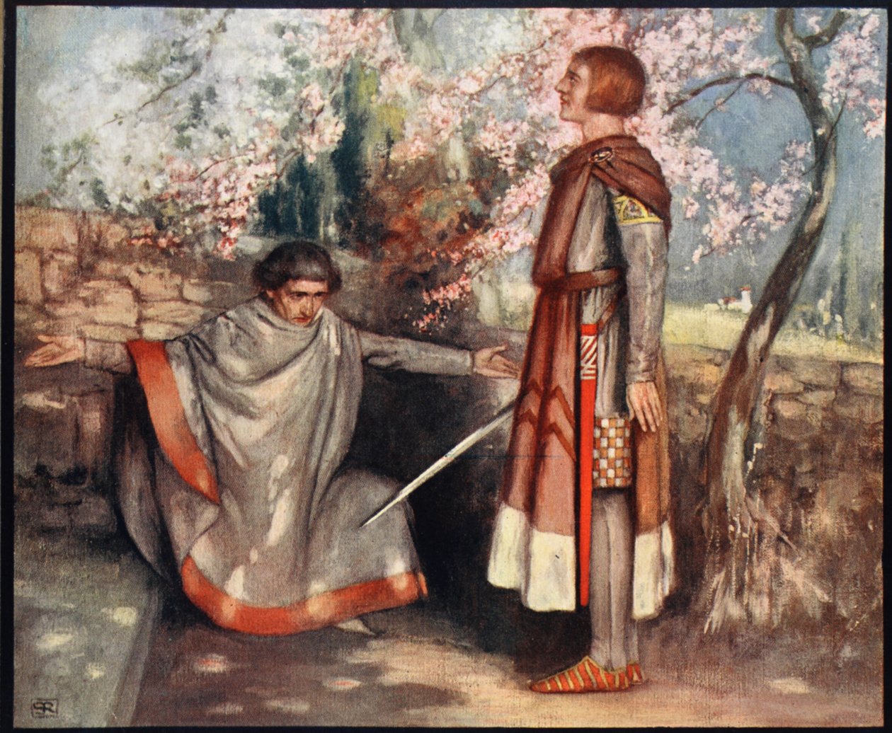 São Giovanni Gualberto e o Assassino, ilustração de 