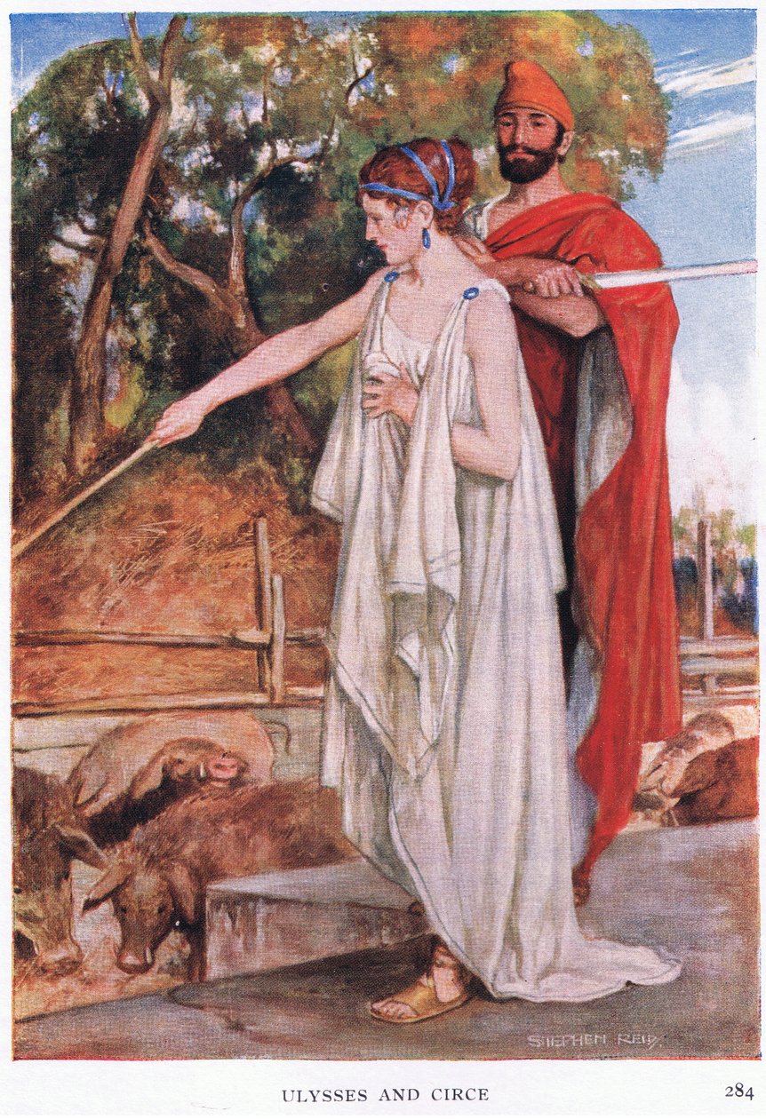 Ulisses e Circe de Stephen Reid