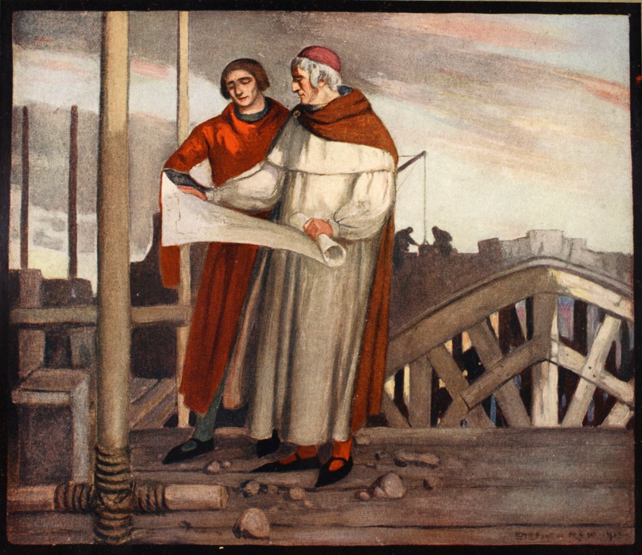 William de Wykeham, ilustração de 