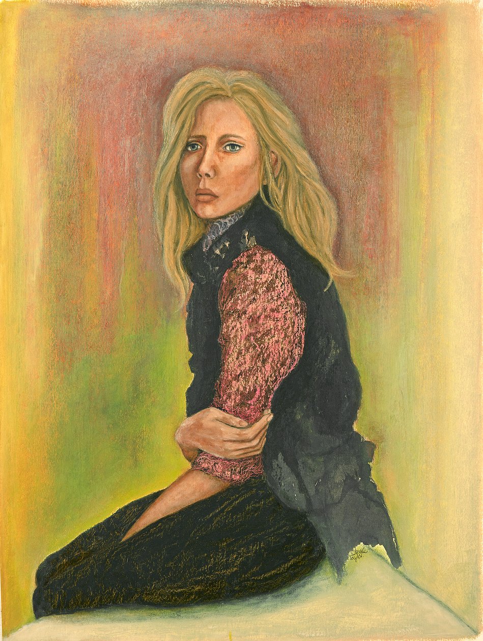 Outsider Mulher em uma borda, 2014 de Stevie Taylor