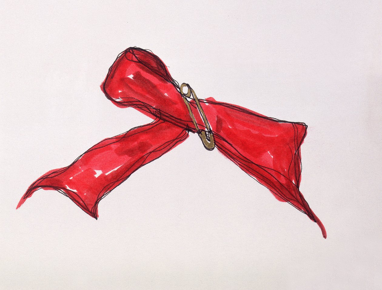 Guerreiro, 1997 (caneta e tinta) de Stevie Taylor
