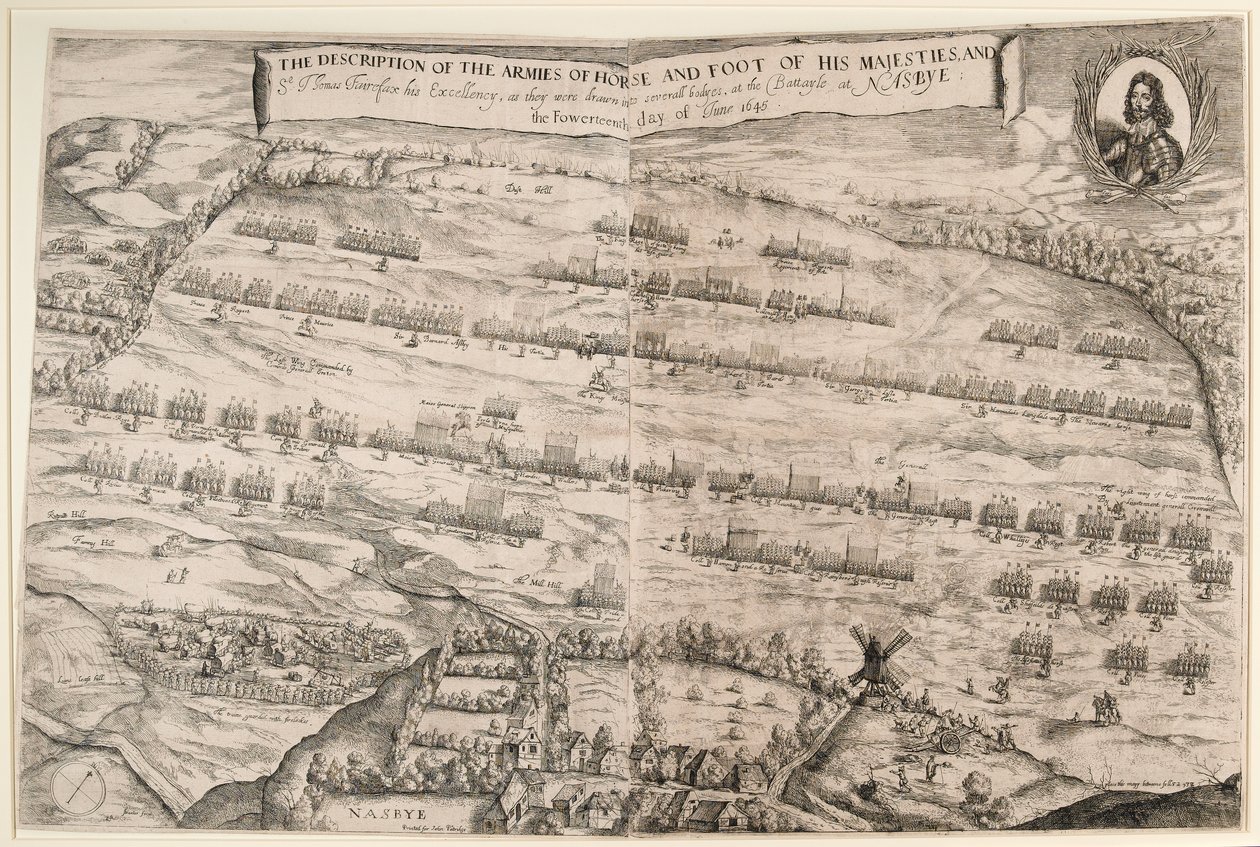 Descrição dos Exércitos de Cavalo e Pé de Suas Majestades, e Sir Thomas Fairefax; o décimo terceiro dia de junho de 1645 de Streeter