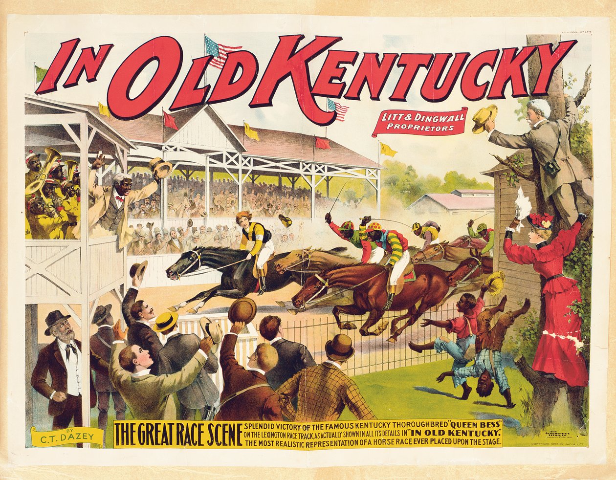 Em Old Kentucky, 1909 de Strobridge Lithographing Company