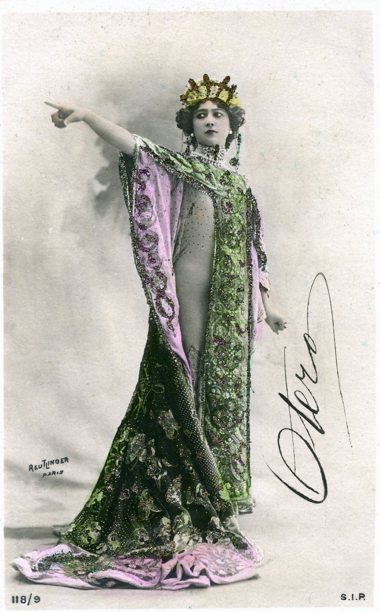 O belo Otero, cartão postal do início do século XX. (foto) de Studio Reutlinger
