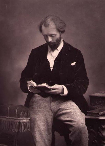 Sir Hall Caine (1853-1931) (foto a p/b) de Studio Walery