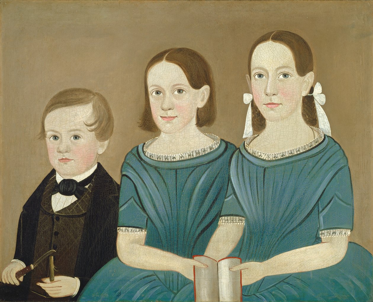 A geração mais jovem, c. 1850. de Sturtevant J. Hamblin