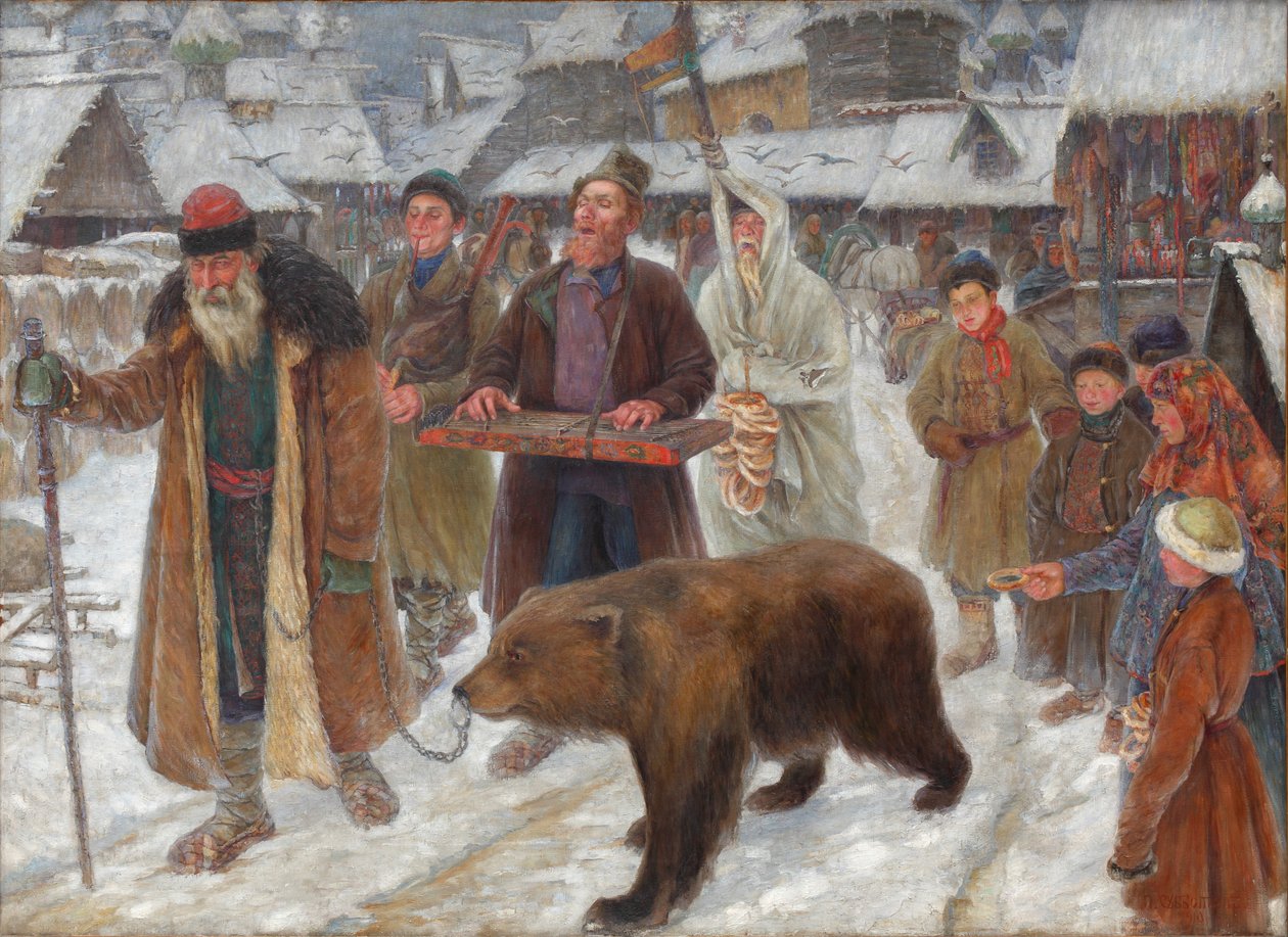 A Canção dos skomorokhs, 1910 de Subbotin