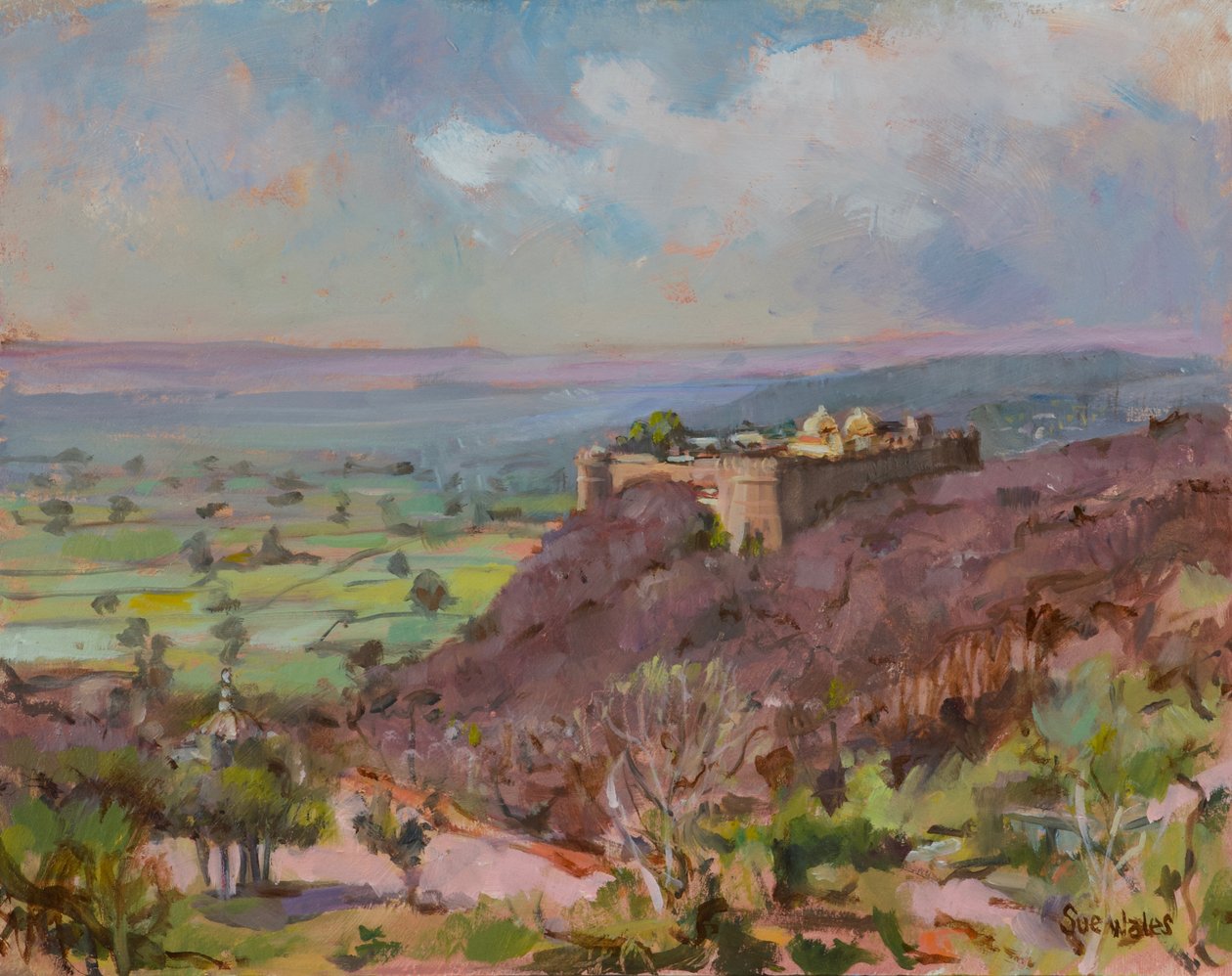 Ramathra Fort, 2019, de Sue Wales