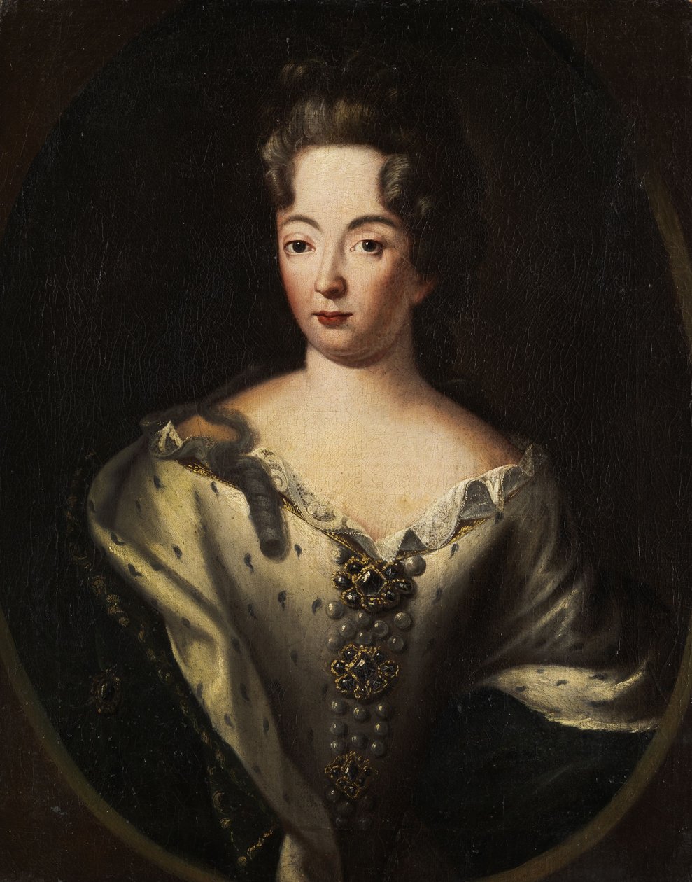 Retrato de uma Senhora de Süddeutscher Maler des 18 Jahrhunderts   Anonymous