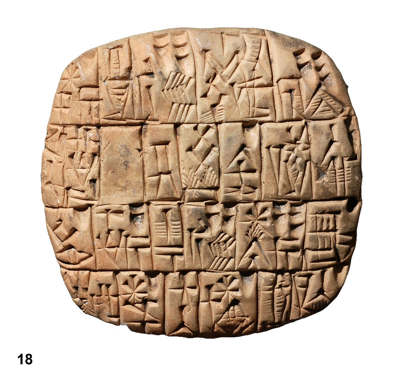 Tablet Sumério Primitivo (argila) de Sumerian