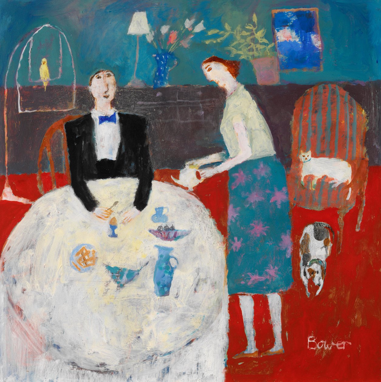 Ovo Cozido e Soldados, 2004 de Susan Bower