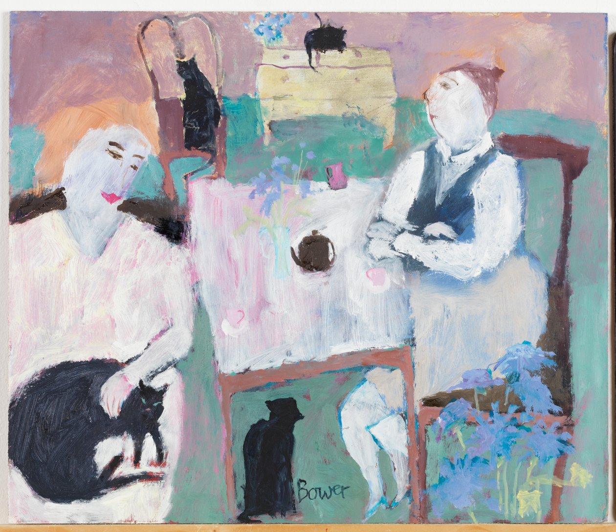 Ela não era uma pessoa do gato, 2009 de Susan Bower