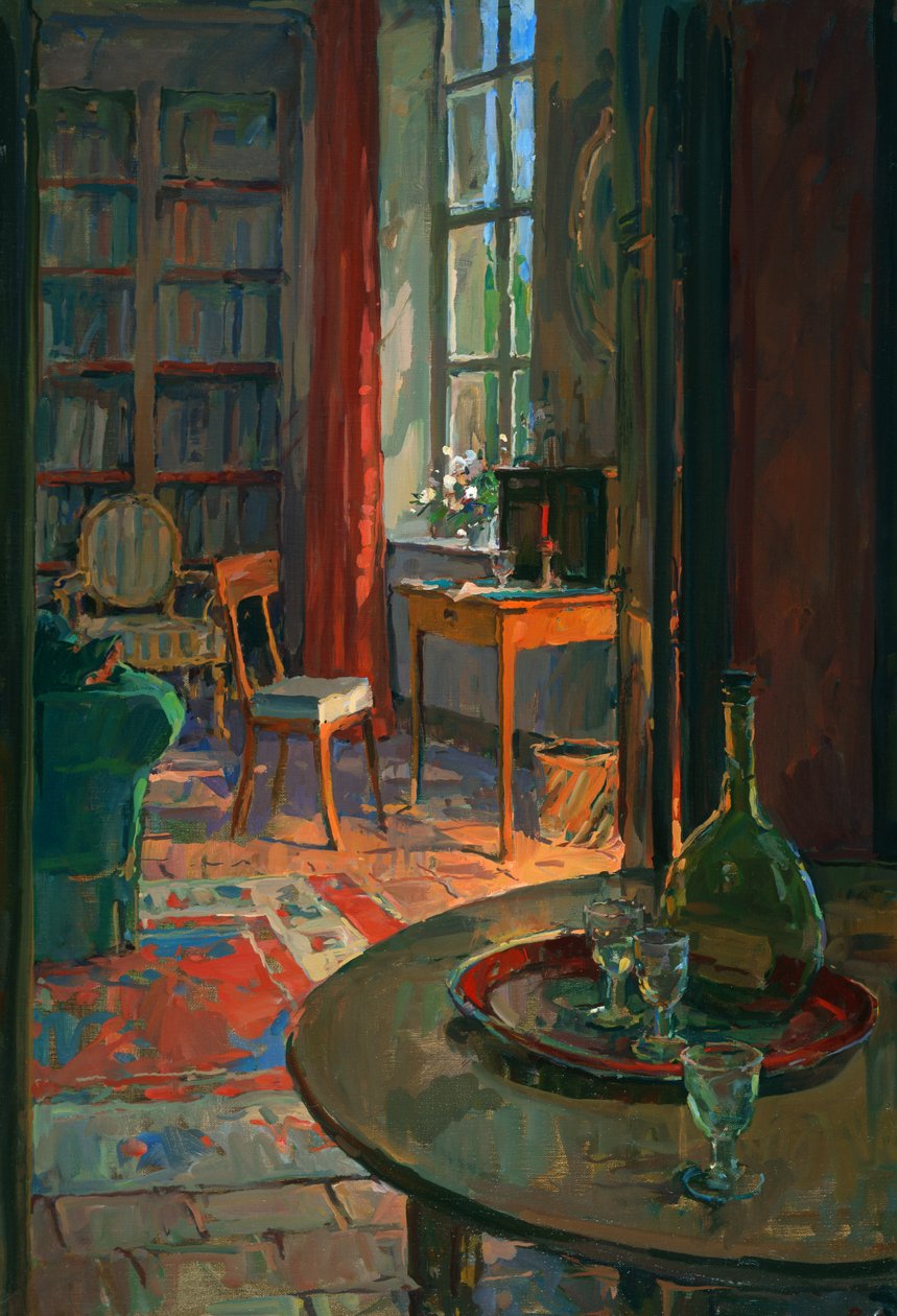 Interior em La Forge, Bretanha de Susan Ryder