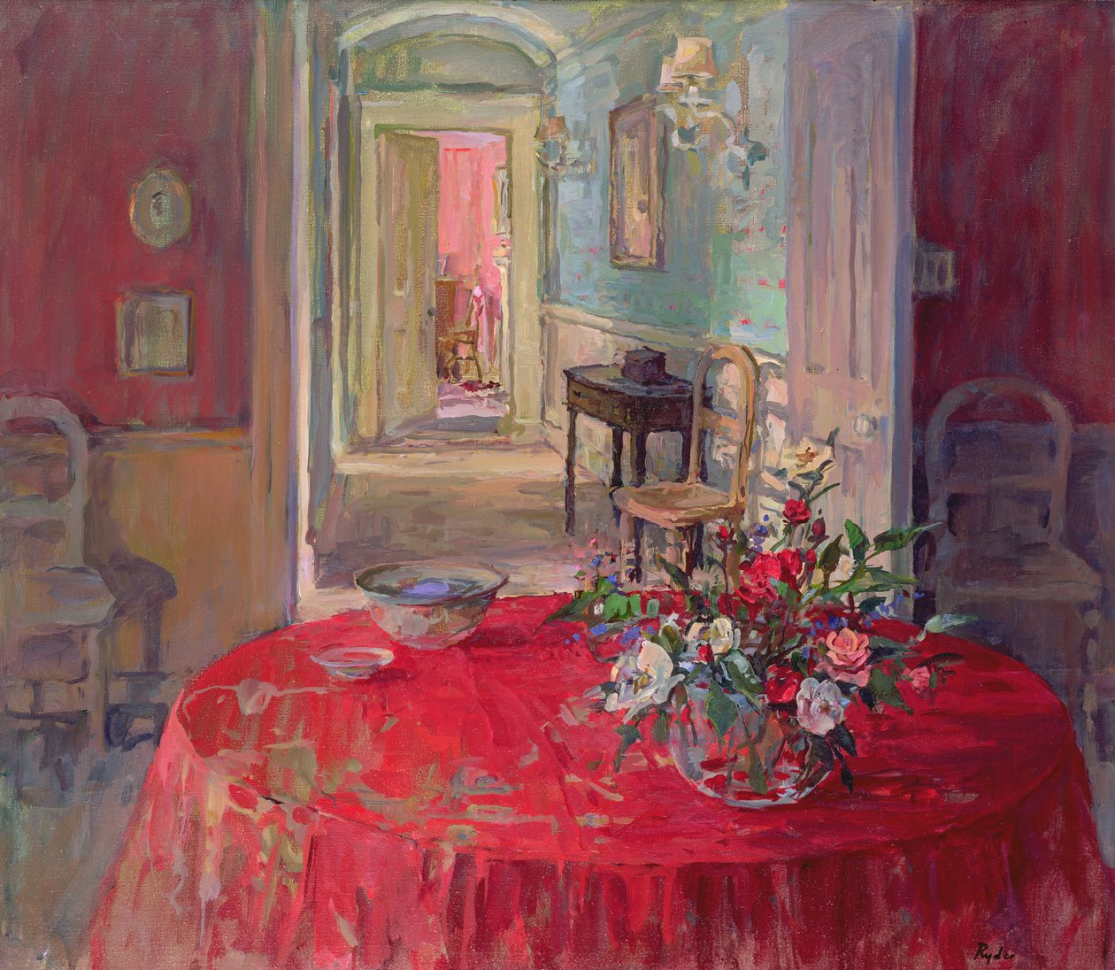 A Toalha De Mesa Vermelha de Susan Ryder