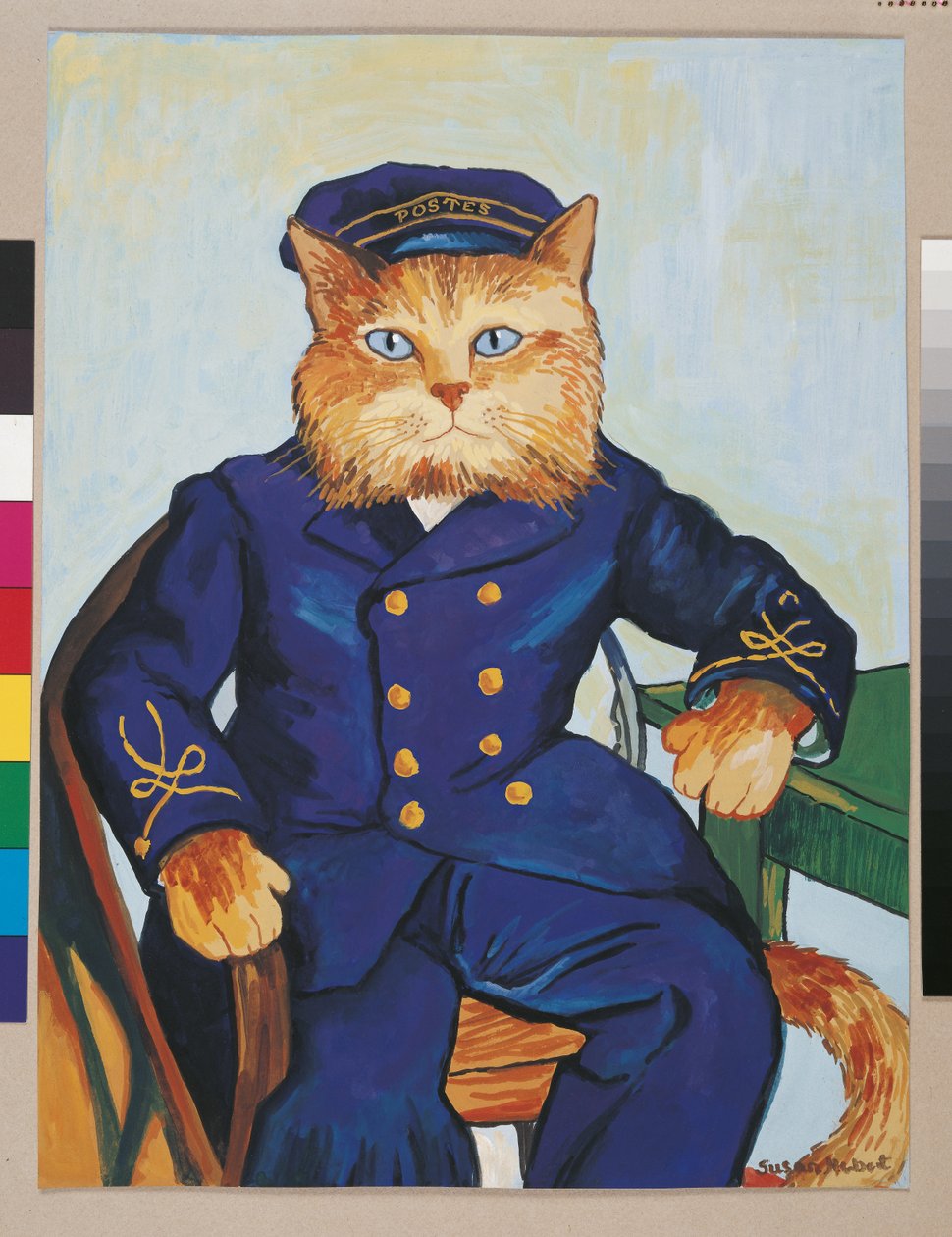 Ilustração de Cats Galore! Um Compêndio de Gatos Cultivados (pub. 2015) de Susan Herbert