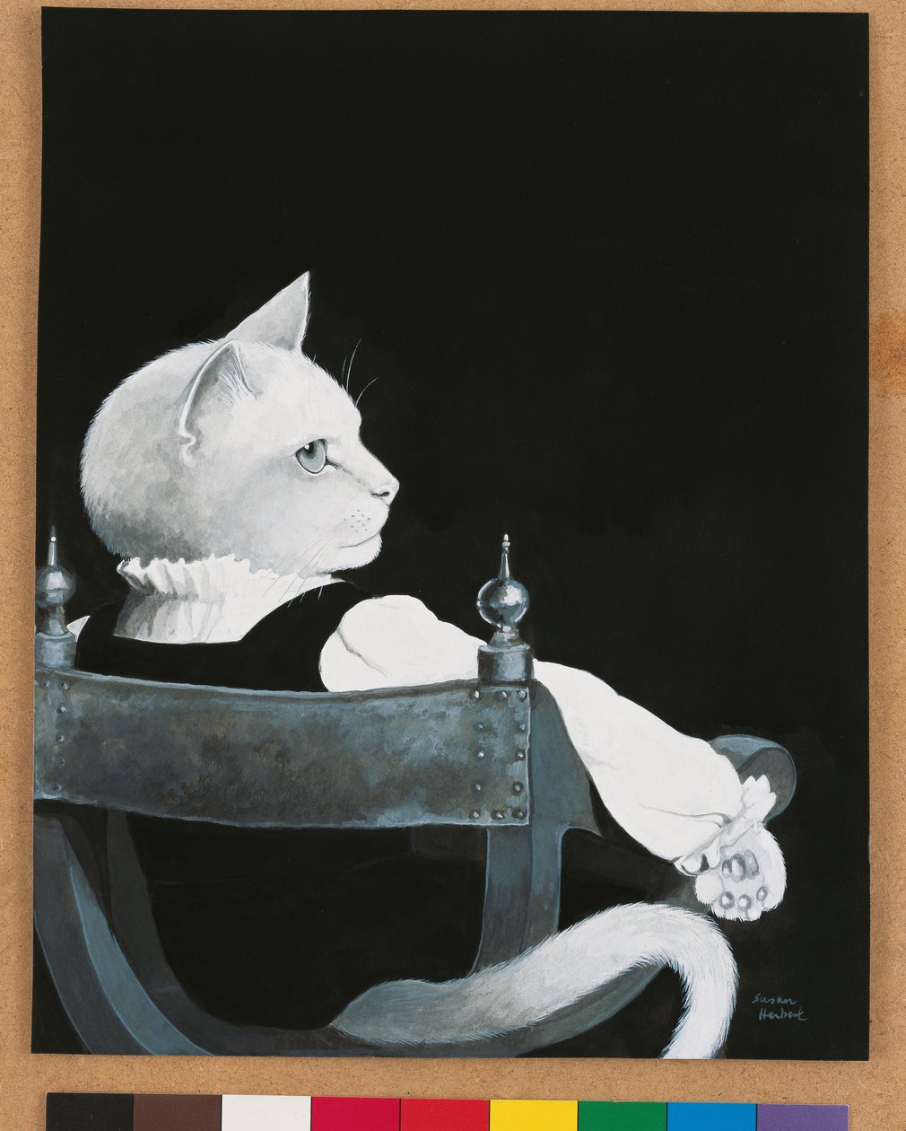 Ilustração de Cats Galore! Um Compêndio de Gatos Cultivados (pub. 2015) de Susan Herbert